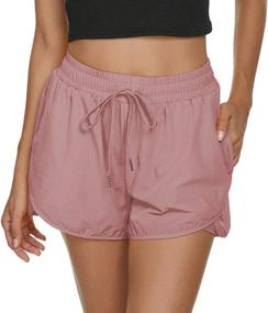 img 1 attached to 🏃 Taydey Ladies' Quick-Drying Running Workout Athletic Shorts