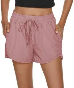 img 4 attached to 🏃 Taydey Ladies' Quick-Drying Running Workout Athletic Shorts