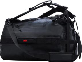 img 4 attached to 🎒 MIER Large Waterproof Duffel Bag: Rolltop Dry Backpack for Outdoor Adventures - Kayaking, Rafting, Boating, Swimming, Camping, Travel, Gym, Beach - 60L Capacity
