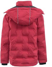 img 3 attached to M2C Stitch Hooded Insulated Jacket Boys' Clothing