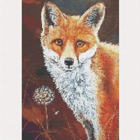 img 3 attached to Bemaystar DIY 5D Diamond Painting: Full Drill Rhinestone Embroidery Cross Stitch Supply for Arts & Crafts Wall Decor - Fox Design, 11.8x15.7in, 1 Pack