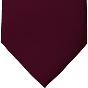 img 2 attached to Retreez Solid Plain Microfiber Necktie Men's Accessories for Ties, Cummerbunds & Pocket Squares