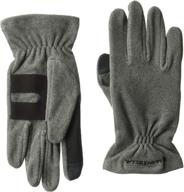 🧤 medium men's oxford heather manzella gloves - improve your style with trendy accessories logo