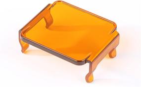 img 2 attached to Rugged Ridge 15210.67 Square Amber 3-Inch Light Cover - Durable & Effective Protection for Your Lights!