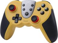 🎮 kingear wireless pro controller for nintendo switch - animal crossing edition | 6 axis, turbo, nfc | video game accessory and gift for men, compatible with switch and pc gaming logo