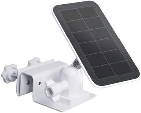 img 4 attached to Крепление для желобов Arlo & Reolink Solar Panels (1 шт., белое) - Совместимо с Arlo Pro, Ultra, Essential, и Pro 4 (солнечные панели не включены)