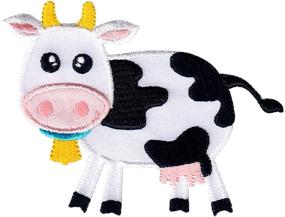 img 3 attached to PatchMommy Iron Patch Cow Appliques