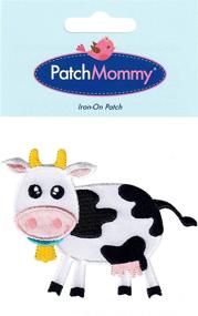 img 1 attached to PatchMommy Iron Patch Cow Appliques