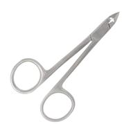 ✂️ denco scissor style cuticle nipper, 3-1/4 inch - model 2404n logo