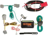 🔌 custom 4-pin trailer wiring harness for chevrolet impala - curt 56188 vehicle-side logo