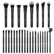 ducare makeup brushes set: 27pcs professional synthetic kabuki brushes for flawless makeup application logo