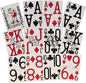 img 3 attached to Vision Very Numbers Playing Cards Sports & Fitness