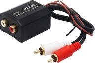 🔌 recoil glirca 2-channel rca stereo ground loop isolator - audio signal noise elimination device logo