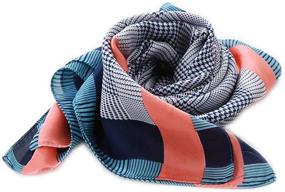 img 4 attached to Платки-банданы LITOON Neckerchief - стильные женские аксессуары в шарфах и шали.