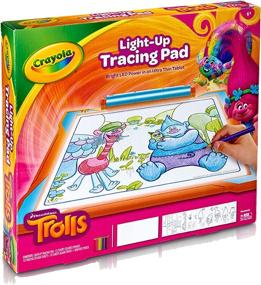 img 4 attached to ✨ Crayola Trolls Light Up Tracing Pad: A Gift that Shines!