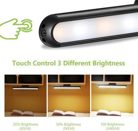 img 2 attached to Dimmable Rechargeable Magnetic Headboard Bookworms