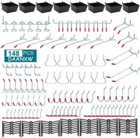 img 4 attached to 🔧 Industrial Hardware Hanging Pegboard Accessories Organizer Assortment