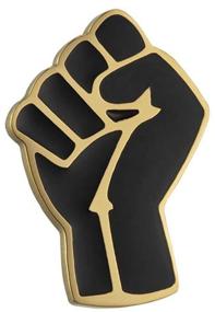 img 1 attached to Пуговицы Black Lives Matter - знак кулака Черного Поднятого Кулака на булавке BLM (2шт/3шт) для рубашек, одежды, рюкзаков, шапок
