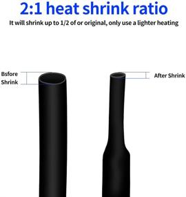 img 2 attached to Enhanced Shrink Tubing Tubes: KOOWIN Ratio for Optimum Results
