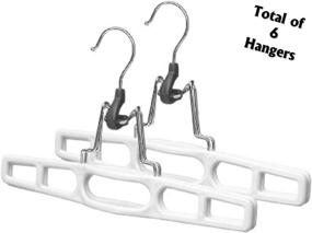 img 1 attached to Efficient Skirt Slack Hanger by Merrick Engineering: Organize Your Wardrobe with Style