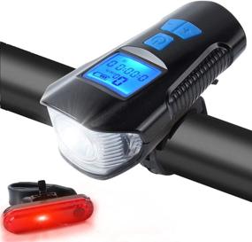 img 4 attached to VIGIND Speedometer Rechargeable Waterproof Headlight