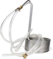 🐍 stainless steel immersion wort chiller - northern brewer silver serpent logo