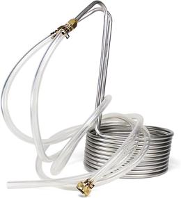 img 4 attached to 🐍 Stainless Steel Immersion Wort Chiller - Northern Brewer Silver Serpent