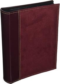 img 1 attached to Pioneer Photo Albums Leatherette Burgundy Scrapbooking & Stamping