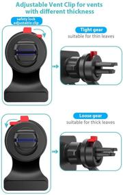 img 1 attached to Держатель для телефона Syncwire для автомобиля: Вентиляционный держатель для iPhone 11 Pro Max, Samsung Galaxy S10 и других моделей