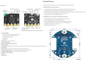 img 1 attached to 🤖 AlphaBot2 Robot Building Kit with BBC Micro:bit V2 for Enhanced Robotics - Line Tracking, Obstacle Avoidance, Ultrasonic Ranging, Bluetooth/2.4G Remote Control and More