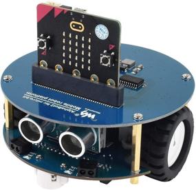 img 3 attached to 🤖 AlphaBot2 Robot Building Kit with BBC Micro:bit V2 for Enhanced Robotics - Line Tracking, Obstacle Avoidance, Ultrasonic Ranging, Bluetooth/2.4G Remote Control and More