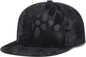 img 4 attached to Плоский козырек Quanhaigou Cool Snapback