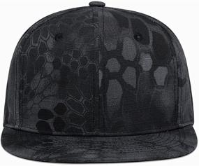 img 3 attached to Плоский козырек Quanhaigou Cool Snapback