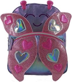 img 4 attached to Searock Preschool Resistant Backpack Butterfly