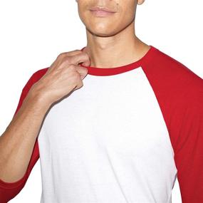 img 1 attached to American Apparel Unisex Raglan T Shirt