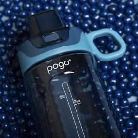 img 1 attached to 🚰 BPA-Free Pogo Sport Tritan Bottle, 32 oz, 2-Pack - Chug Lid for Easy Drinking