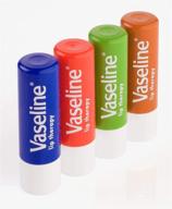 vaseline lip therapy stick 4pk: original, aloe vera, rosy lips, cocoa butter logo