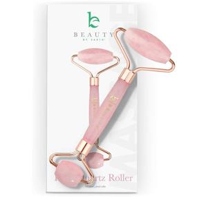 img 4 attached to 🌹 Rose Quartz Face Roller Set - Facial Massager Roller, Eye Roller, and Face Roller for Puffy Eyes - Perfect Skin Care Tools to Enhance Skincare Routine & Pamper Women