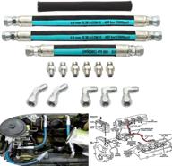 🚗 ford powerstroke 1999-2003 hpop hoses lines kit with high pressure oil pump & crossover engine oil pumps - 7.3l logo