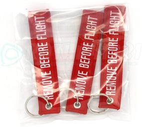img 1 attached to SEO-optimized: Men's Accessories with Rotary13B1 Remove Before Flight Chain