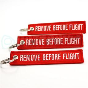 img 2 attached to SEO-optimized: Men's Accessories with Rotary13B1 Remove Before Flight Chain