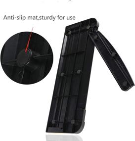 img 2 attached to 🔪 Titanium Scrapbooking Paper Cutter Trimmer with Finger Protection - Safe Cutting Tool for Cardboard, Photos, and Labels