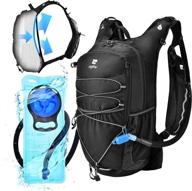 🎒 zofow hydration backpack pack | 70oz/2 liter tpu bpa-free water bladder | tactical water vest | lightweight bike bag | outdoor gear kit for hiking, cycling, running, camping, hunting | men's & women's логотип