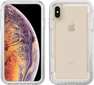 📱 clear pelican voyager iphone xs max case - enhanced seo logo