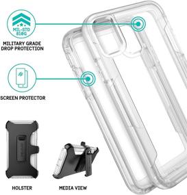 img 3 attached to 📱 Clear Pelican Voyager iPhone Xs Max Case - Enhanced SEO