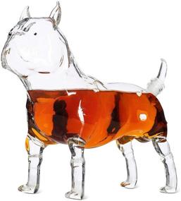 img 4 attached to 🐶 Pug Dog Animal Whiskey and Wine Decanter - The Wine Savant: Stunning Pug Dog Profile, 500ml - Ideal for Whiskey, Wine, Scotch, or Liquor