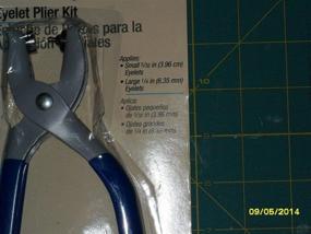 img 2 attached to Dritz 574, Turquoise Eyelet Pliers - Enhanced SEO