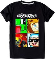 👕 leosware unspeakable cartoon printed boys' t-shirts - clothing, tops & tees logo