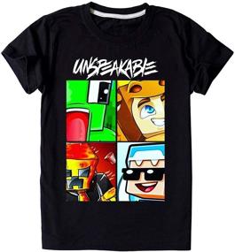 img 4 attached to 👕 LeosWare Unspeakable Cartoon Printed Boys' T-Shirts - Clothing, Tops & Tees