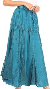 img 2 attached to Get Bohemian Chic with 🌸 Sakkas 4484 Olivia Elastic Women's Clothing